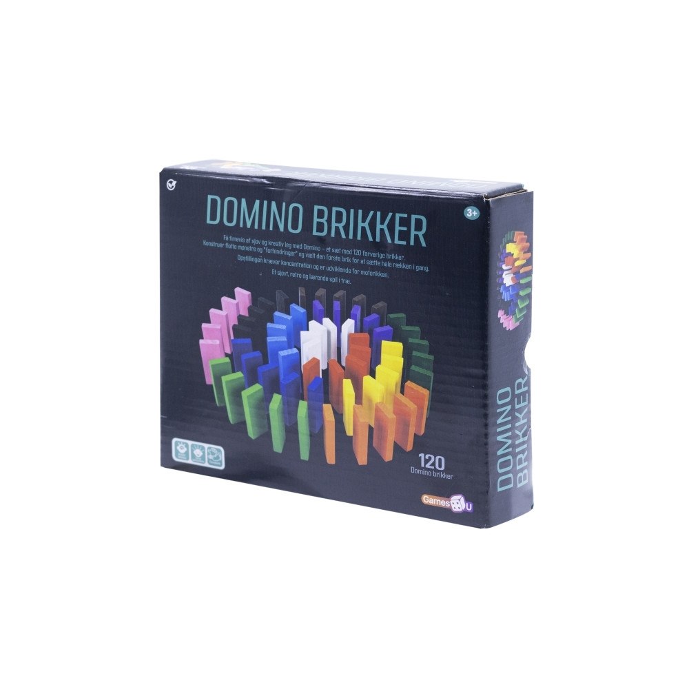 Games4U I-1400158-1 Impulse: Domino med 120 bitar