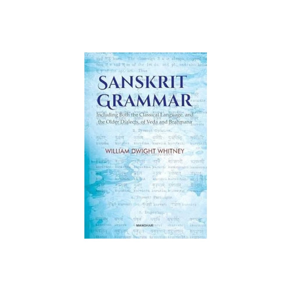 Manohar Publishers and Distributors Sanskrit Grammar (inbunden, eng)