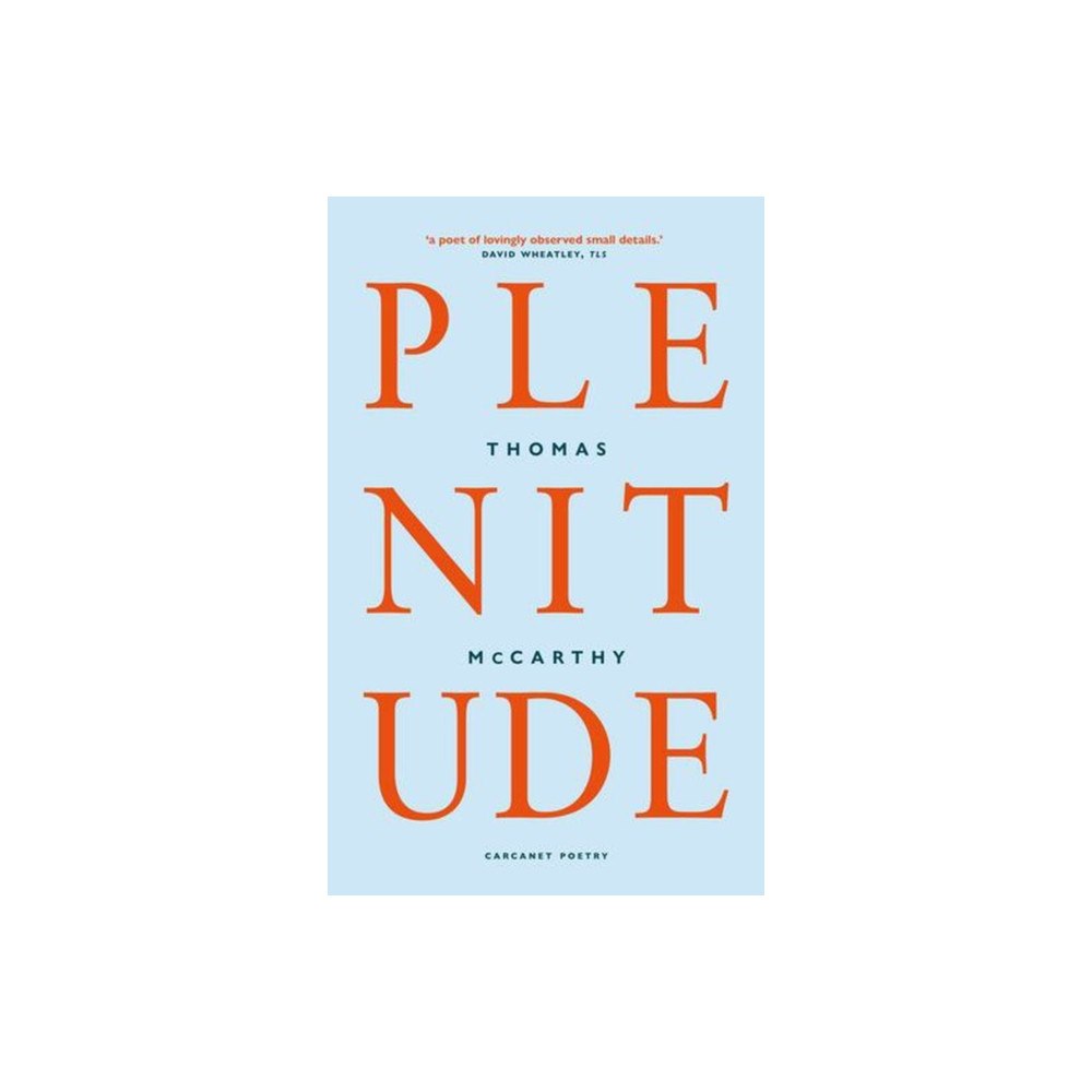 Carcanet Press Ltd Plenitude (häftad, eng)