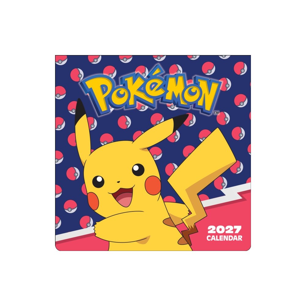 Not Stated Pokémon 2027 Wall Calendar (häftad, eng)