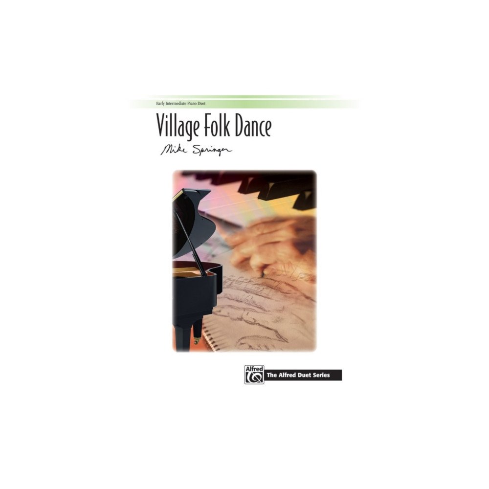 ALFRED PUBLISHING CO.(UK)LTD VILLAGE FOLK DANCE 1 PIANO 4 HANDS (häftad, eng)