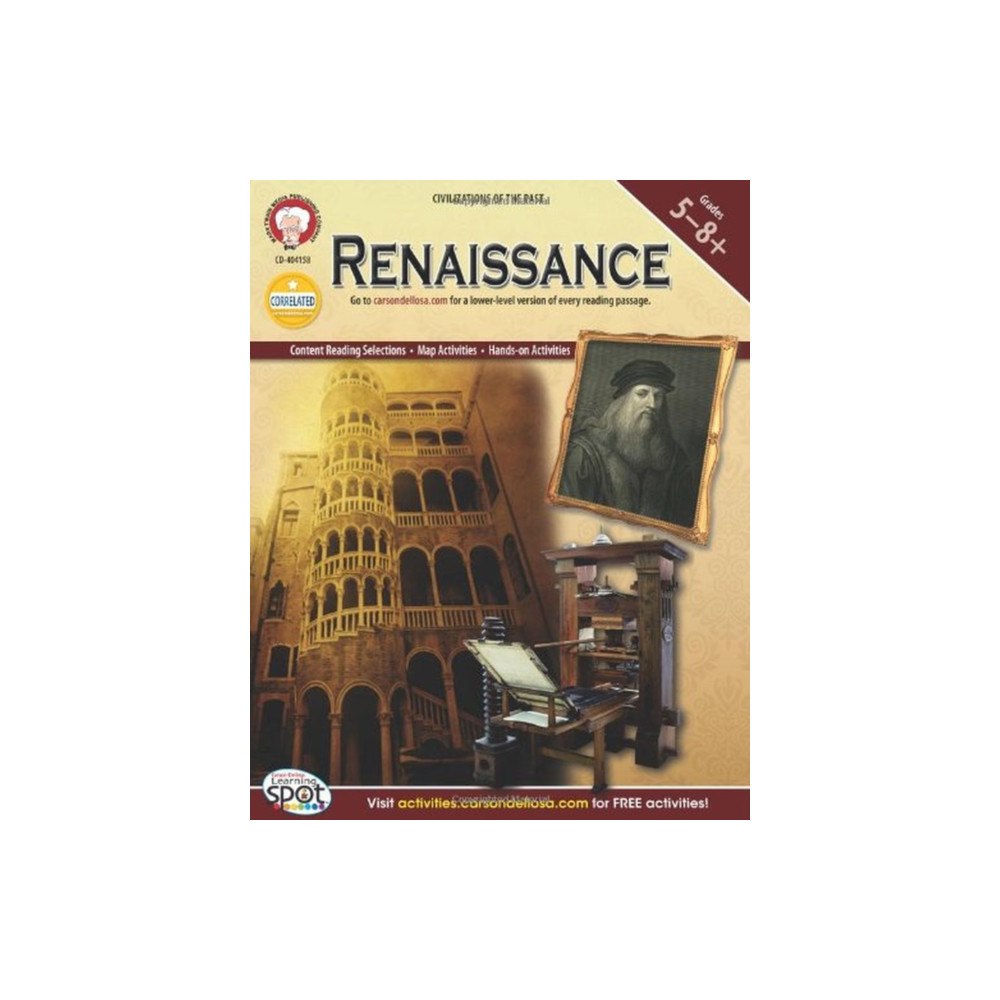 Carson Dellosa Publishing Renaissance (häftad, eng)