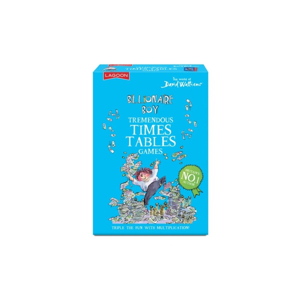 Paul Lamond Games David Walliams Billionaire Boy's Tremendous Times Tables Games (häftad, eng)