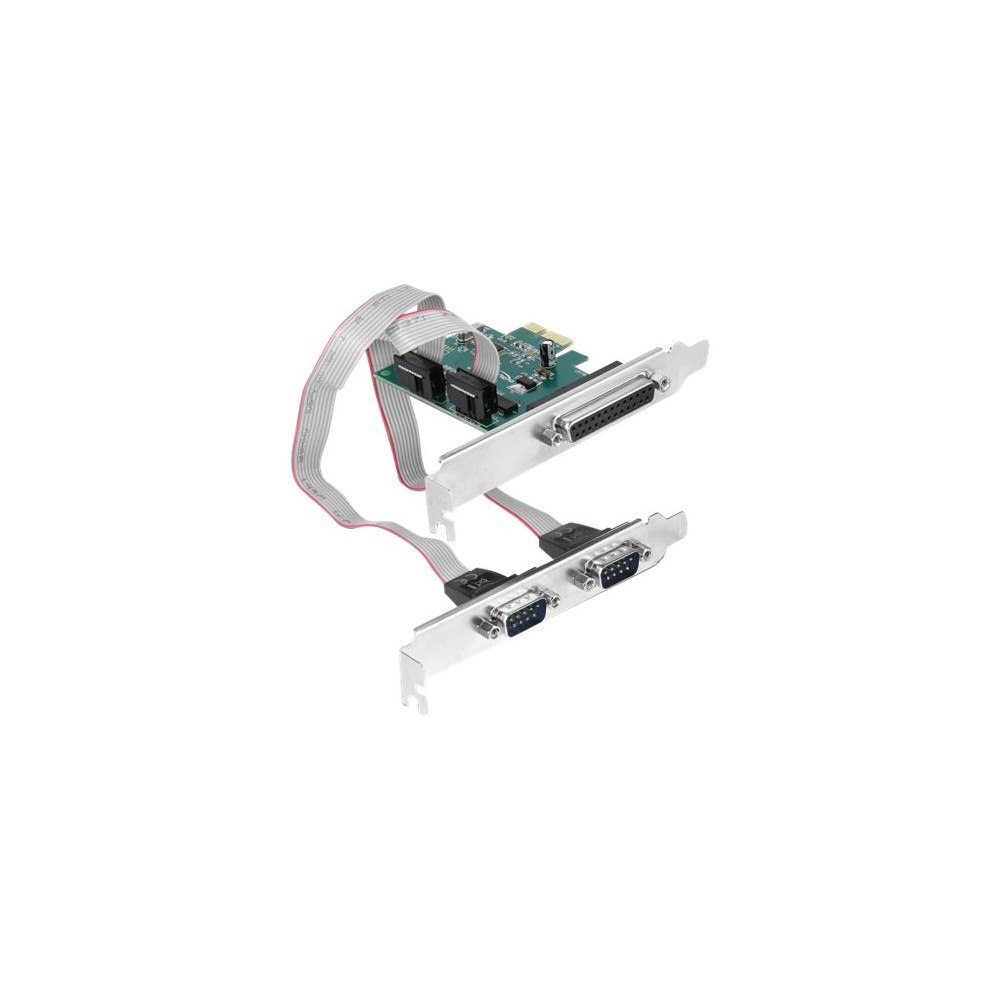 DeLOCK Delock - parallellt/seriellt kort - PCIe 1.1 - parallell x 1 + seriell x 2
