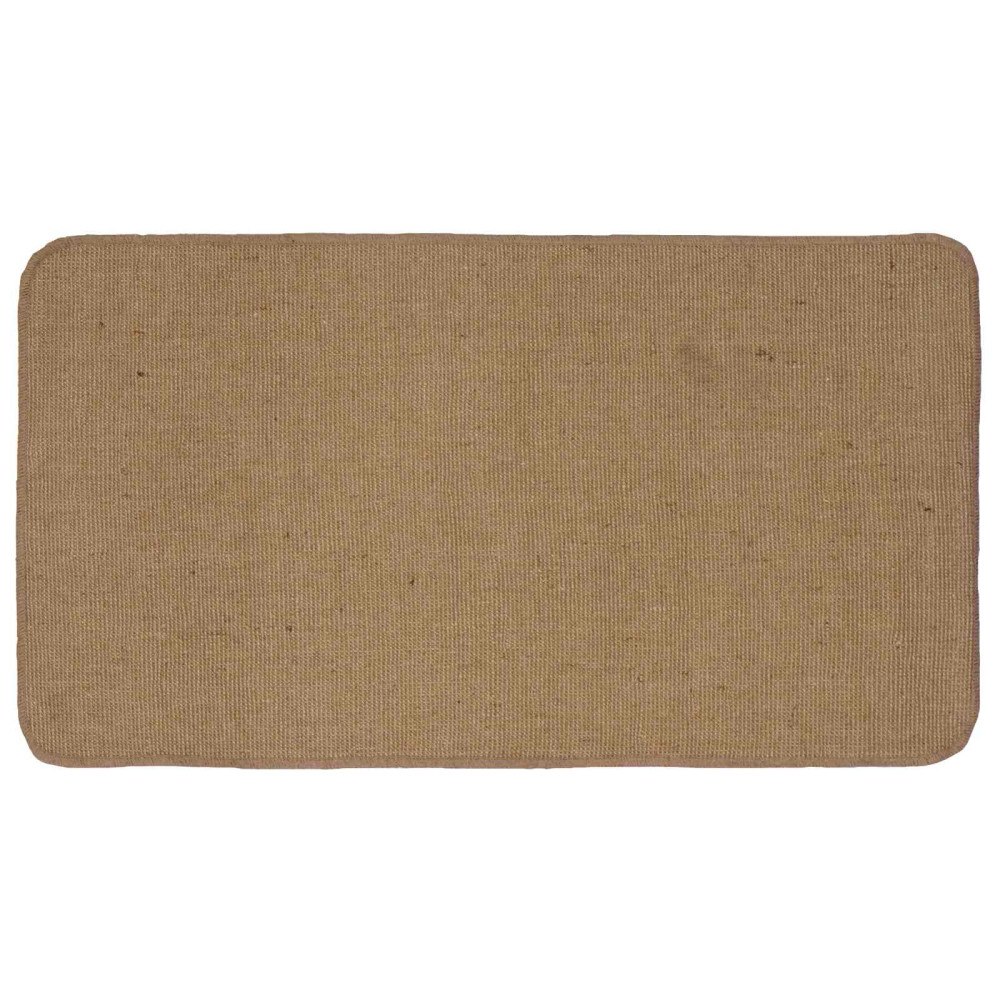 vidaXL Områdesmatta Ljusbrun 60 x 110 cm Jute