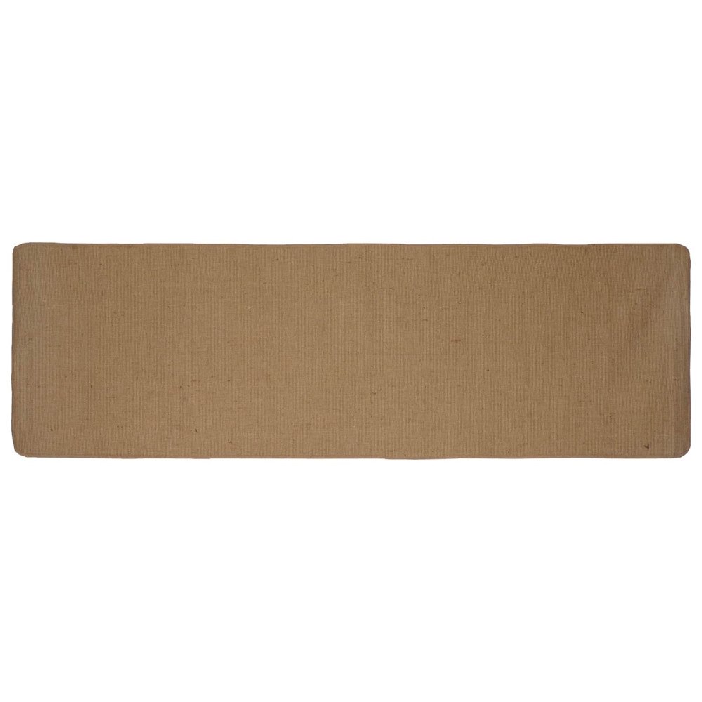 vidaXL Områdesmatta Ljusbrun 80 x 200 cm Jute