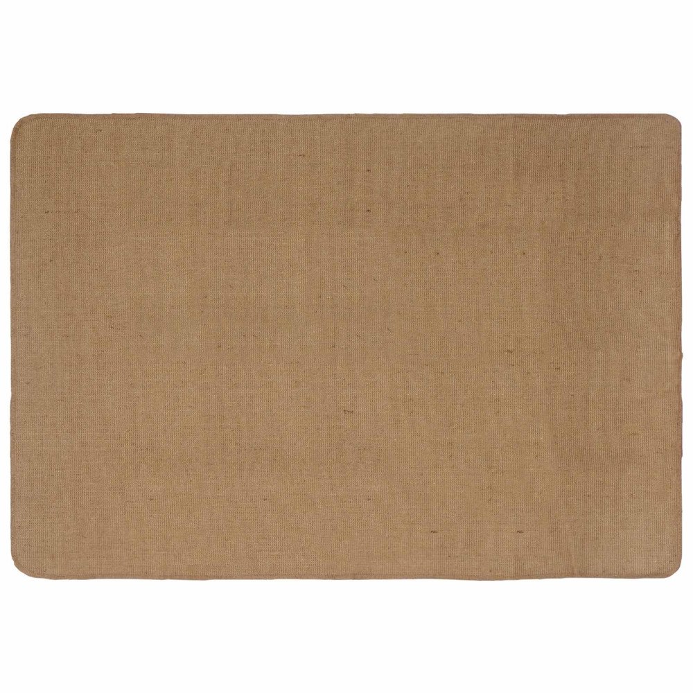 vidaXL Områdesmatta Ljusbrun 120 x 170 cm Jute
