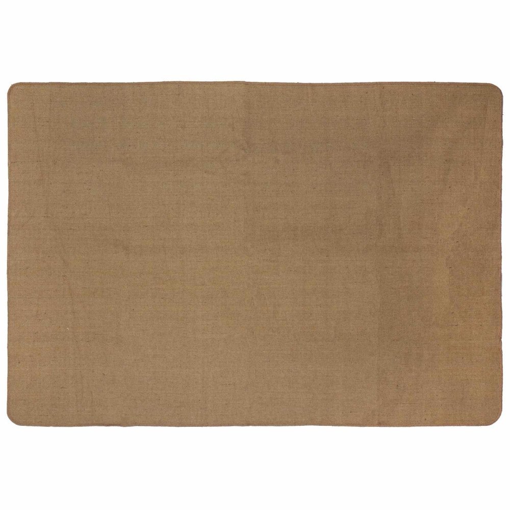 vidaXL Områdesmatta Ljusbrun 240 x 340 cm Jute