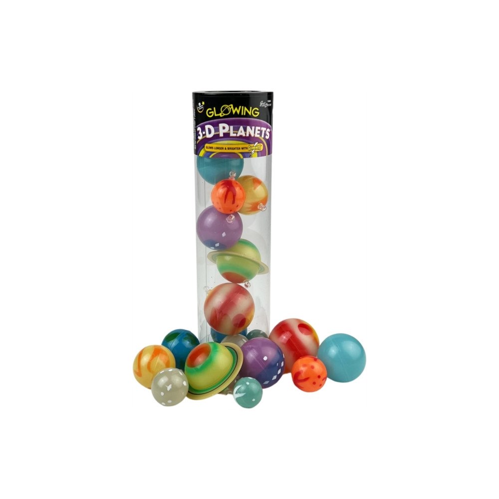 Paul Lamond Games 3-D Planets - in a Tube - Glow in the Dark