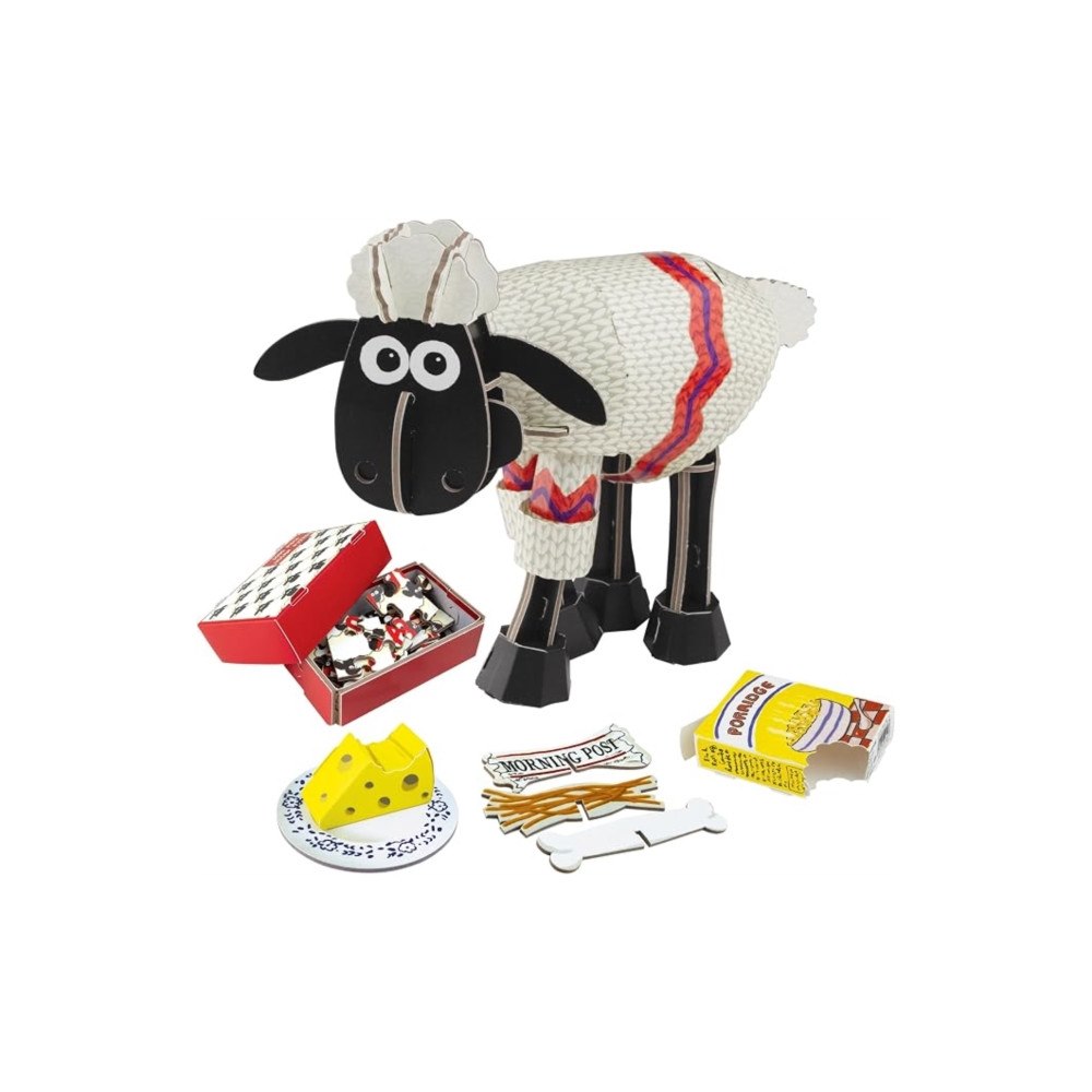 Paper Engine Ltd Build your own Wallace & Gromit, Shaun