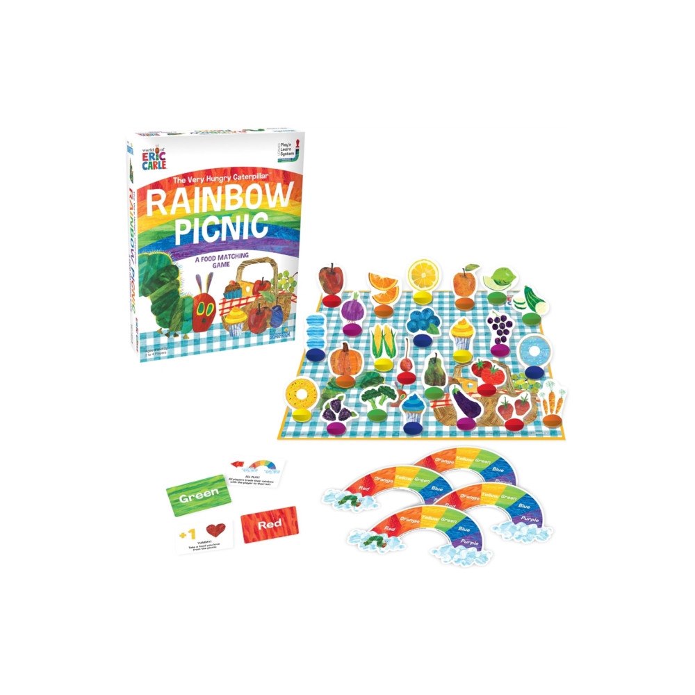 Paul Lamond Games The Very Hungry Caterpillar Rainbow Picnic Game