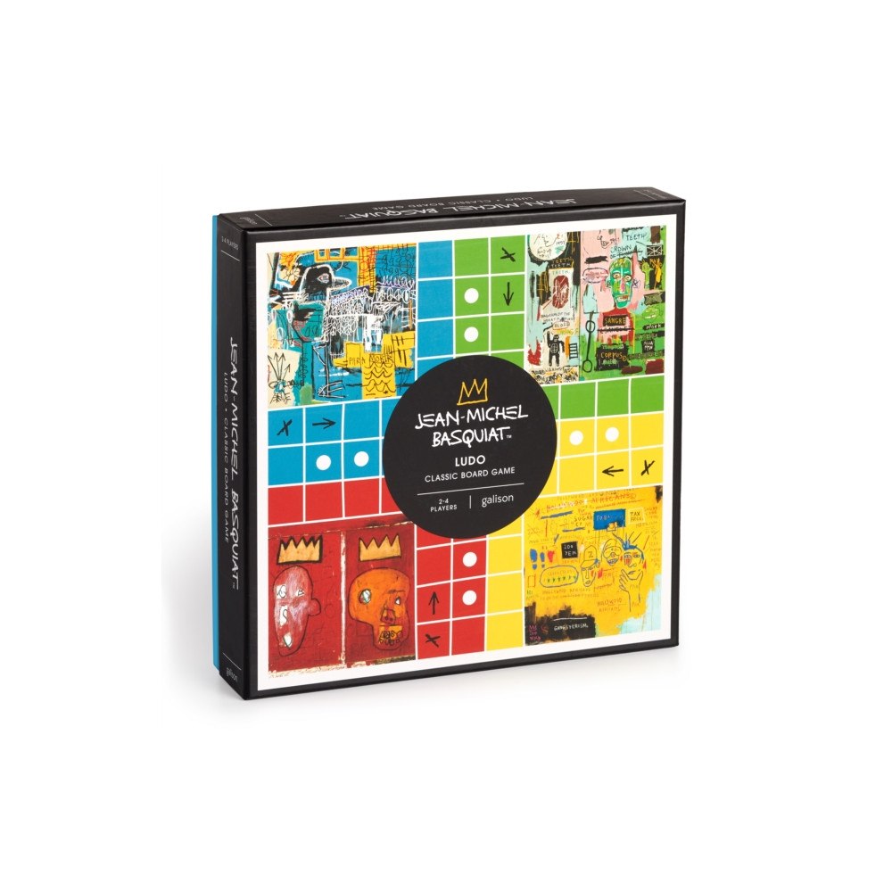 Galison Jean-Michel Basquiat Ludo Classic Board Game