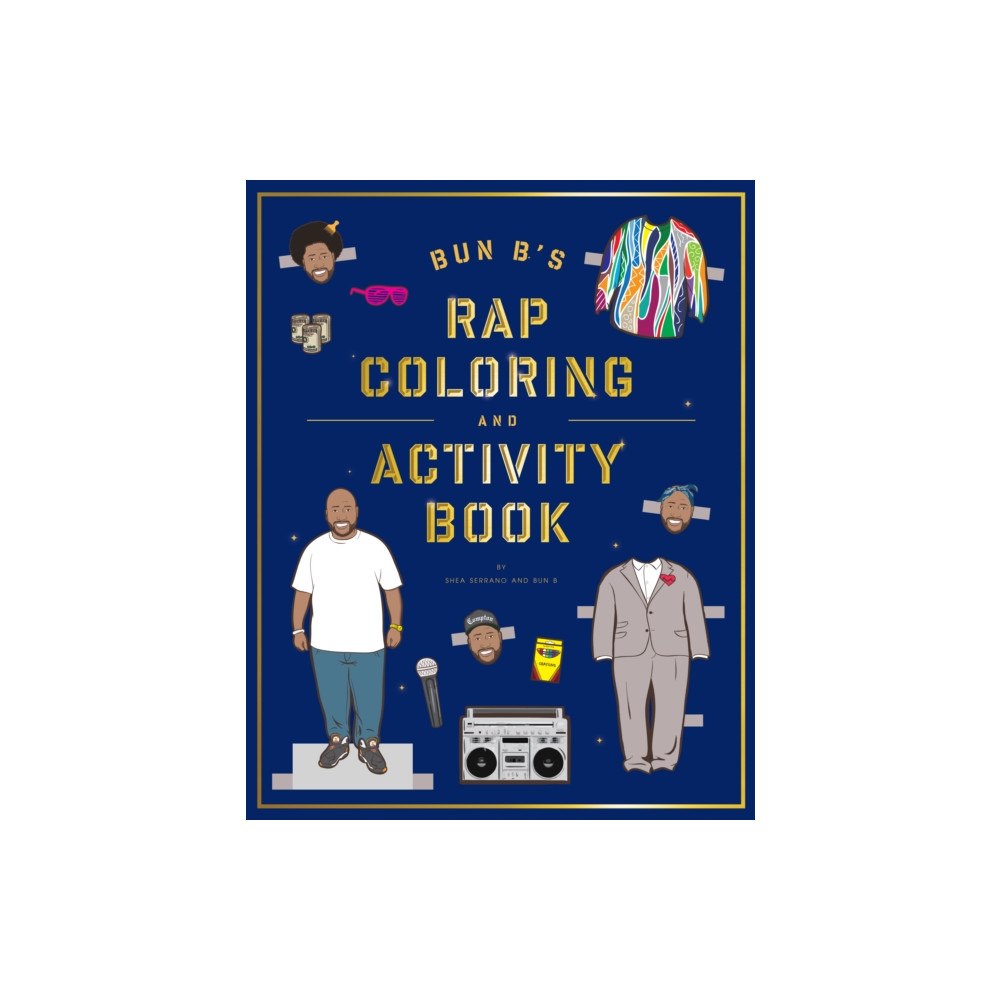 Abrams Bun B's Rapper Coloring and Activity Book