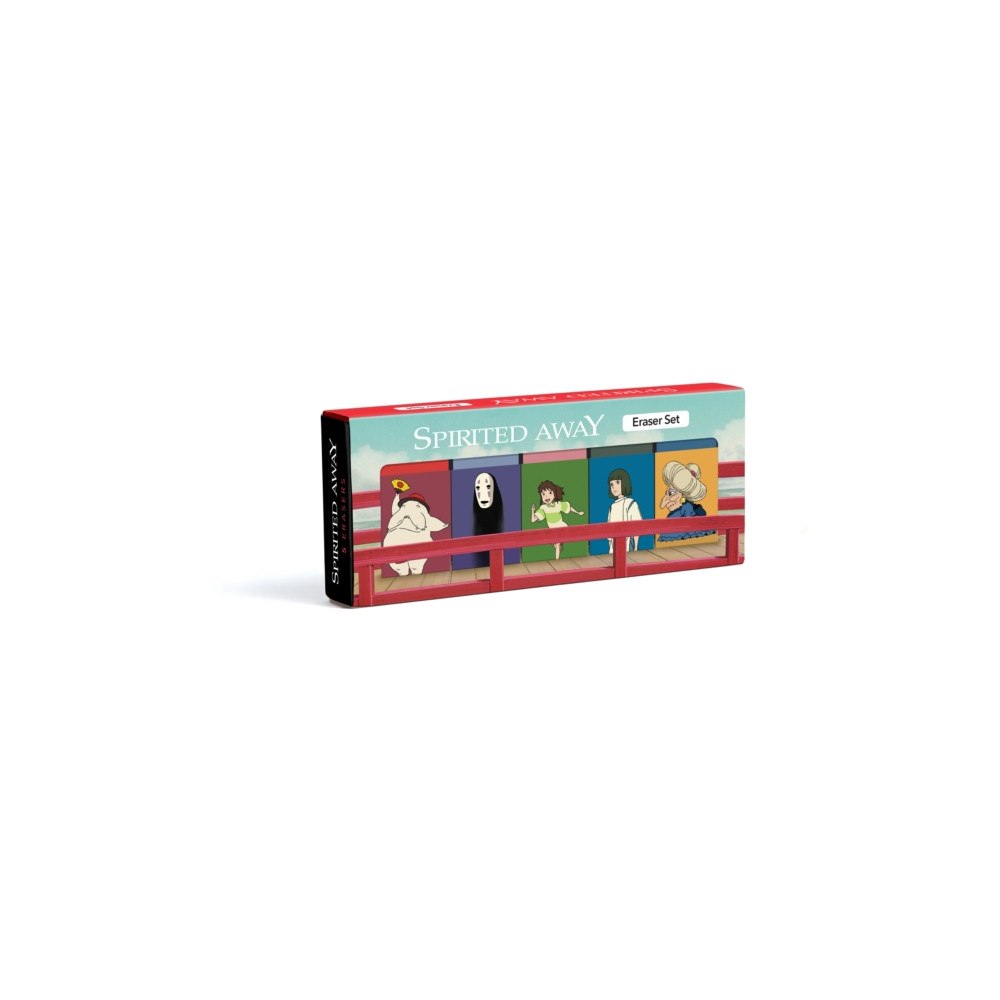 Chronicle Books Studio Ghibli® Spirited Away Eraser Set