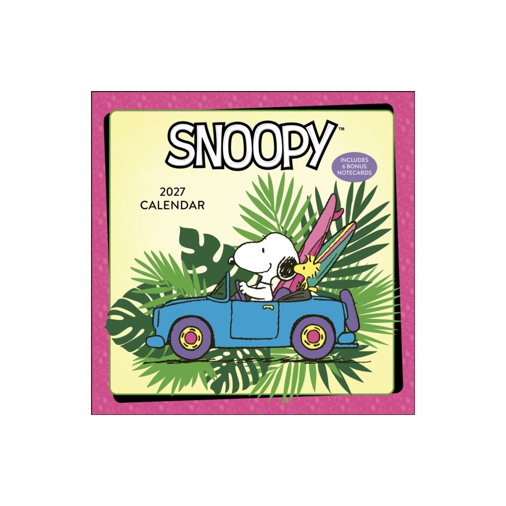 Andrews McMeel Publishing PEANUTS®: SNOOPY 2027 Wall Calendar with Notecards