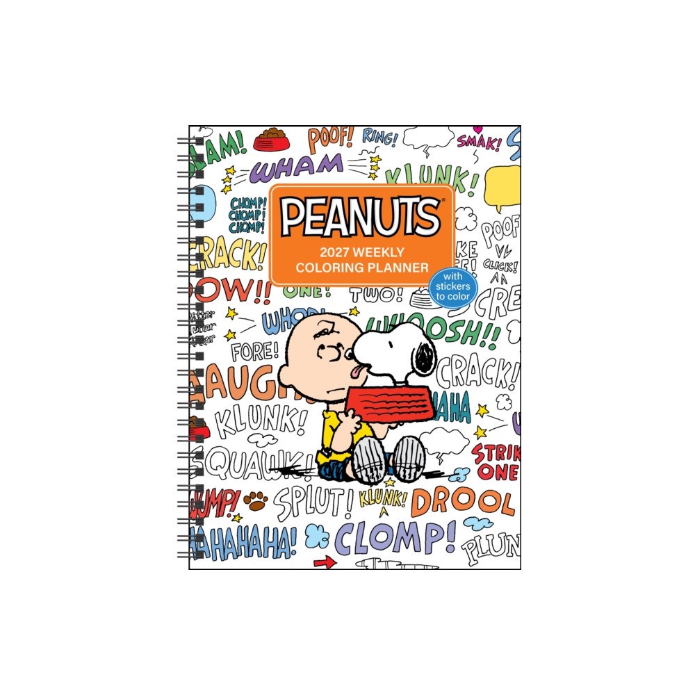 Andrews McMeel Publishing PEANUTS® 2027 Monthly/Weekly Coloring Calendar with Stickers to Color