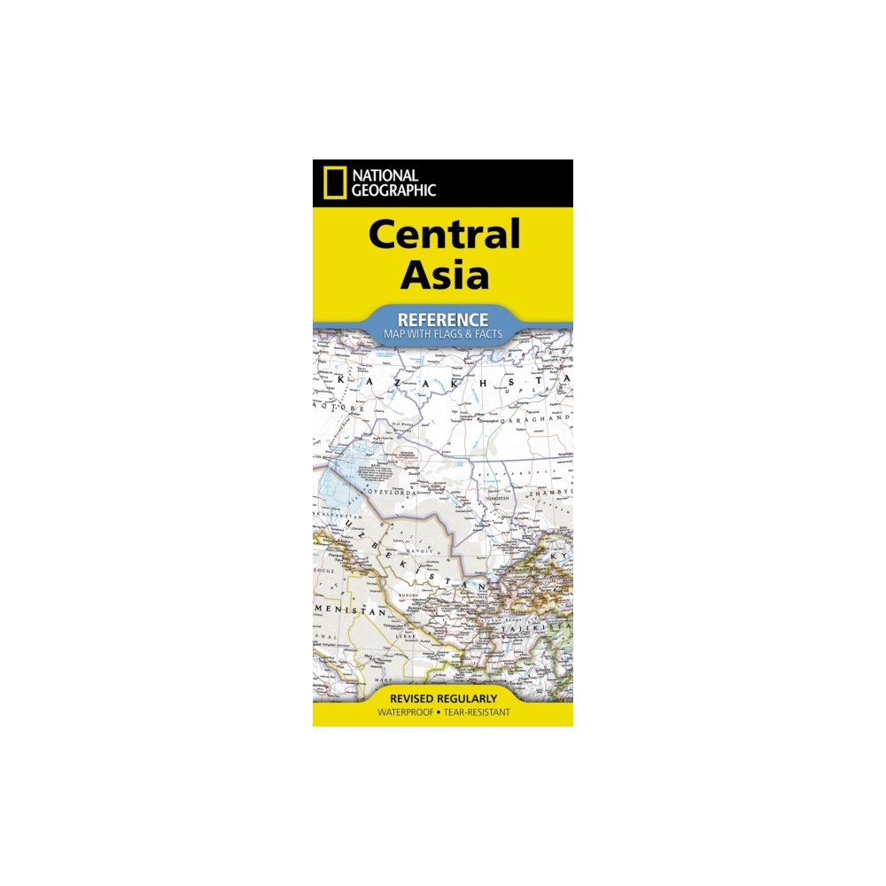 National Geographic Maps National Geographic Central Asia Map