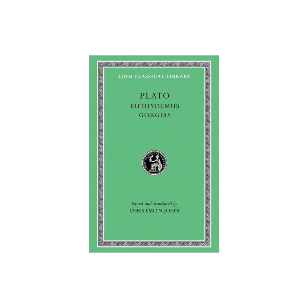 Harvard university press Euthydemus. Gorgias (inbunden, eng)