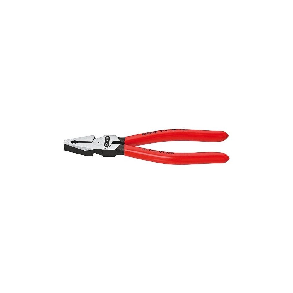 Knipex Knipex 02 01 200, Lineman-tång, 2,5 cm, Stål, Plast, Röd, 20...