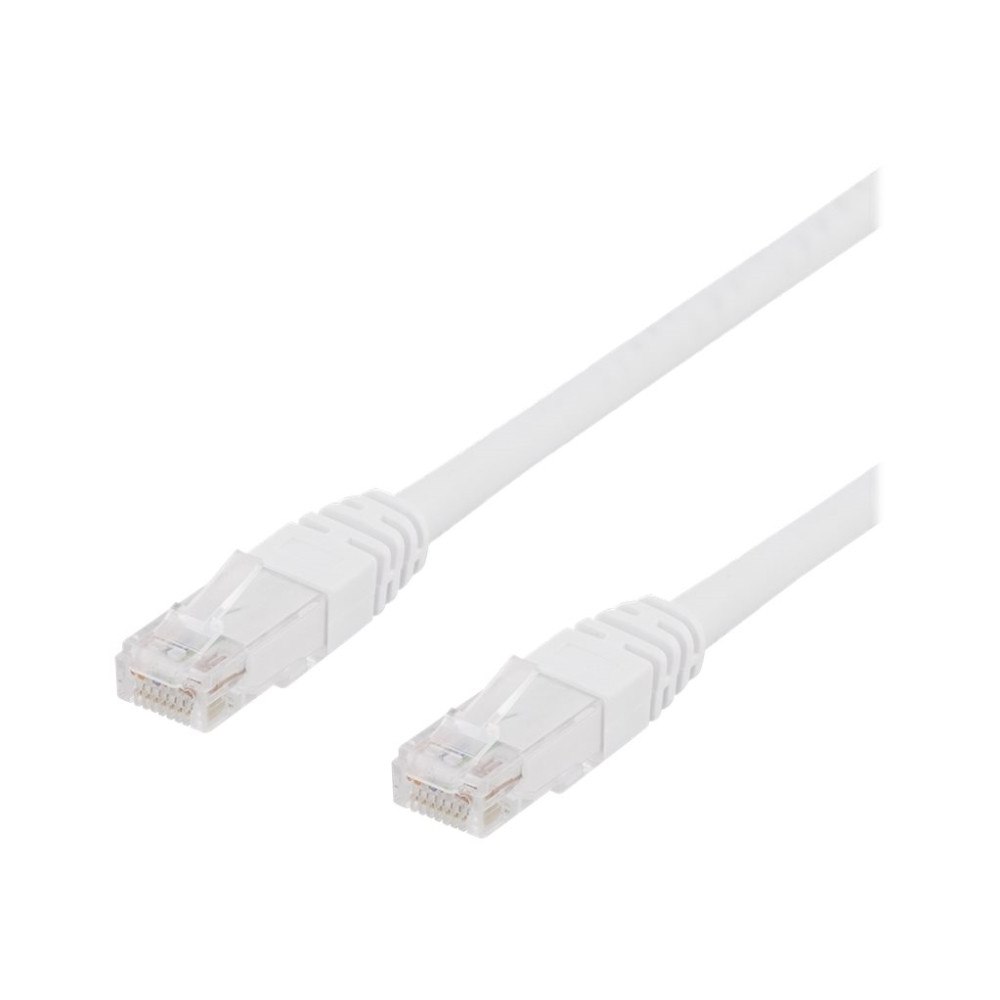 Deltaco DELTACO patch-kabel - 15 m - vit