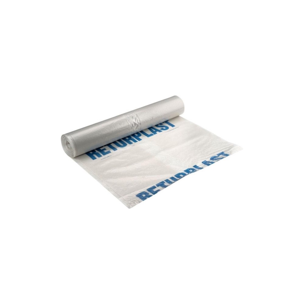 LOCAL Affaldssække, 200 l, 56 µm, HxB: 160 x 85 cm, klar, pakke a...