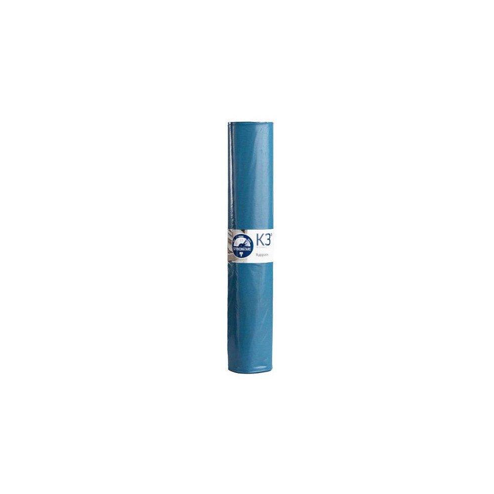 K3 Plastsäck K3 160L 55my blå/svart 10/rl