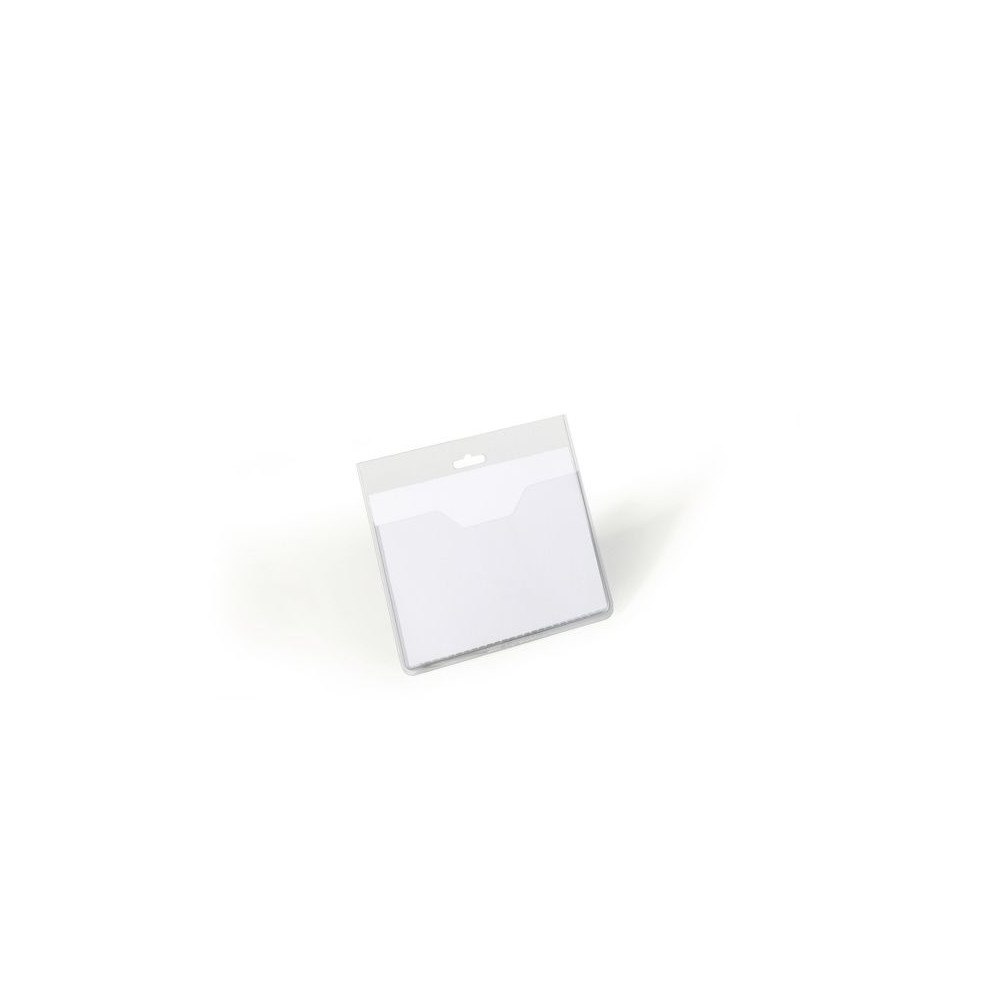 Durable DURABLE namnskylt - för 60 x 90 mm - transparent (paket om 20)