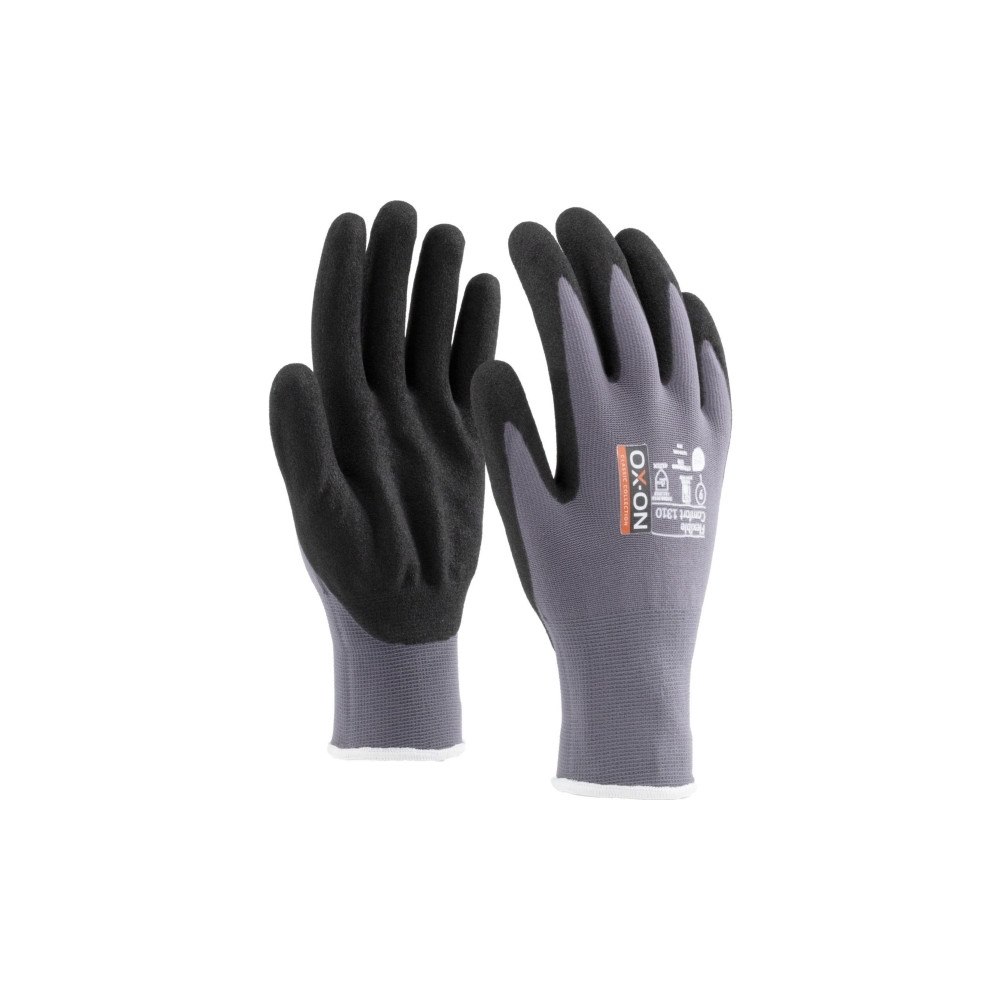 OX-ON Handsker, OX-ON 1310 Flexible Comfort, str. 6, pakke a 12 pa...