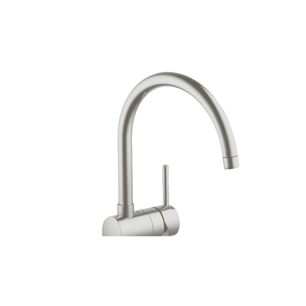 GROHE GROHE Minta Steel köksblandare med C-pip 32917DC0, SuperStee...
