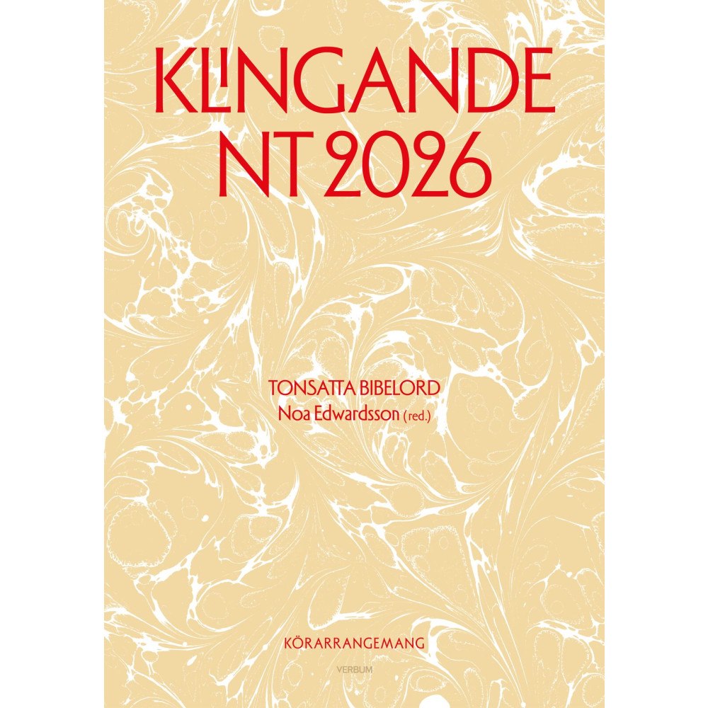 Noa Edwardsson Klingande NT 2026 - tonsatta bibelord - kör (bok, spiral)