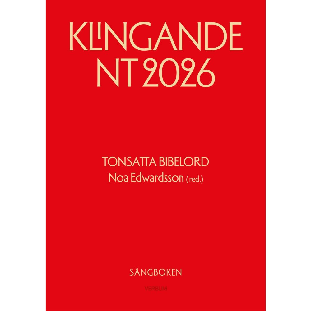 Noa Edwardsson Klingande NT 2026 - tonsatta bibelord - sångbok (bok, spiral)