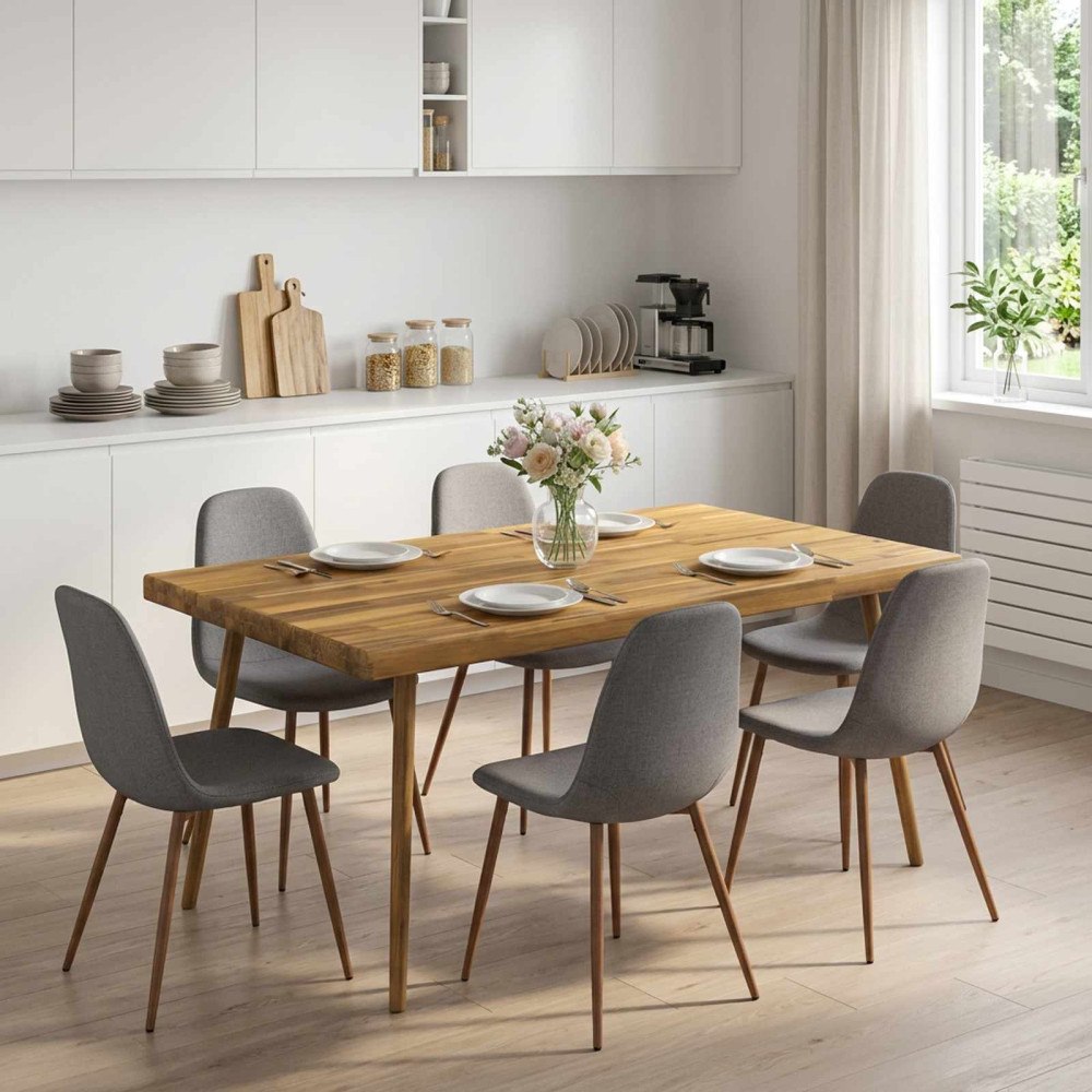 vidaXL Rektangulärt Bordsskiva 70 x 60 x 3,2 cm Rektangulär
