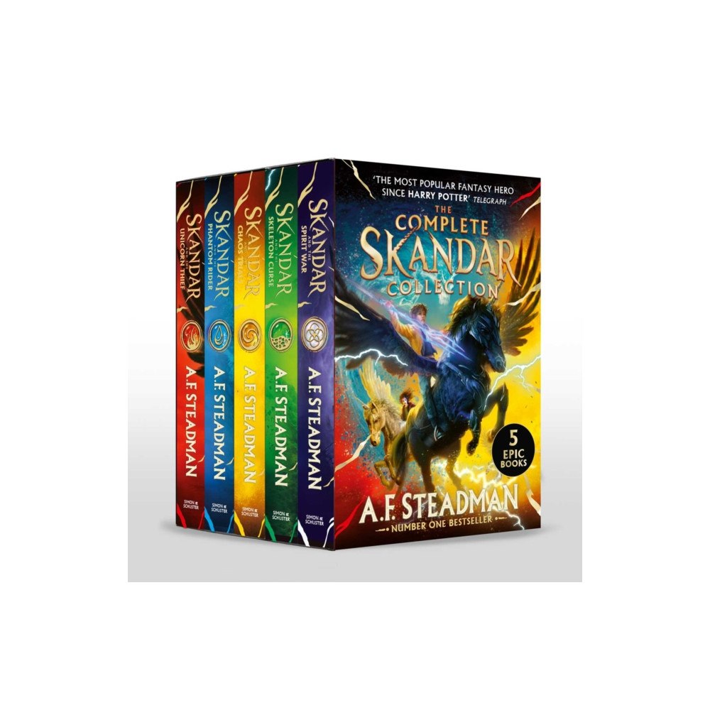 Simon & Schuster Ltd The Complete Skandar Collection (häftad, eng)