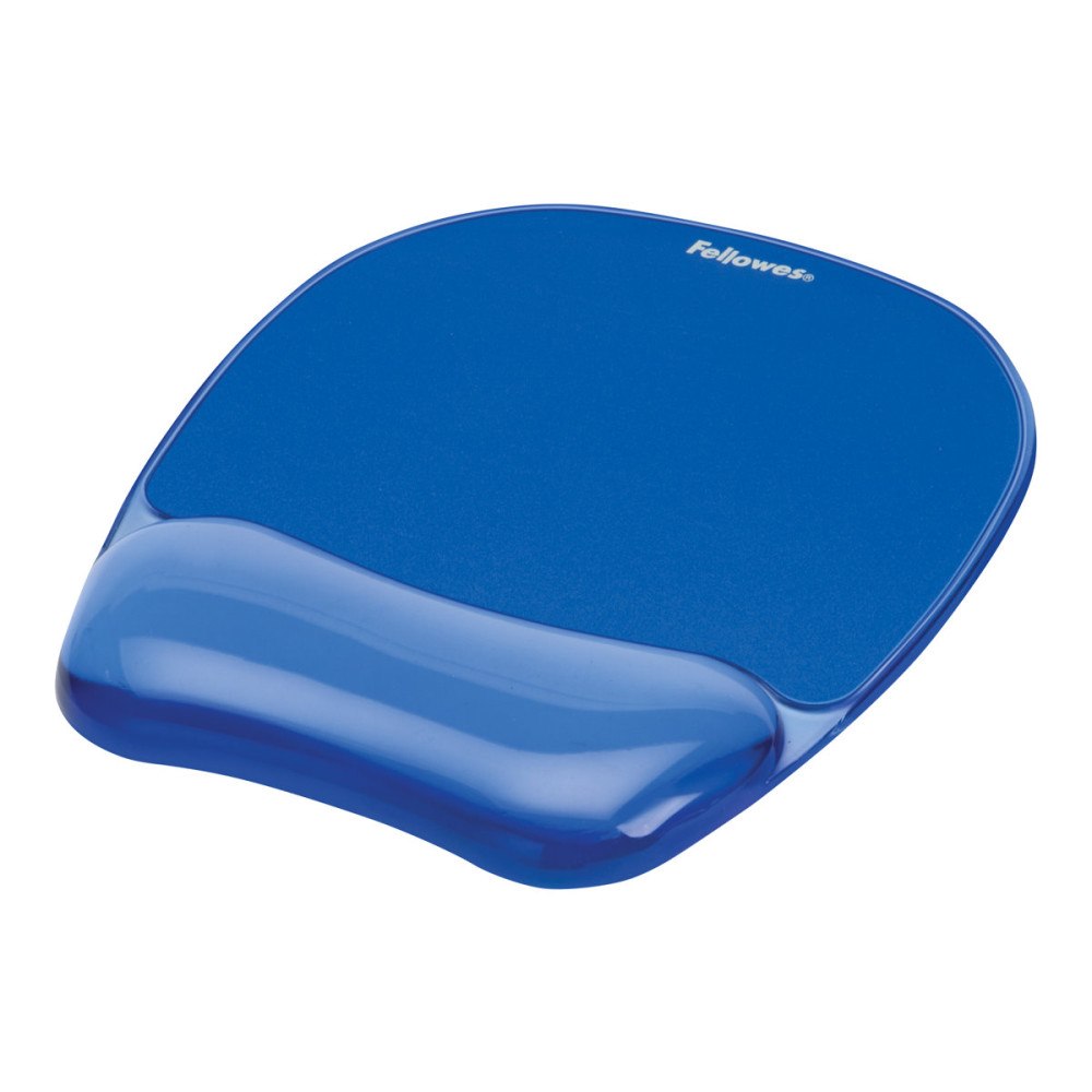 FELLOWES Fellowes Gel Crystal - mustablett med handledskudde