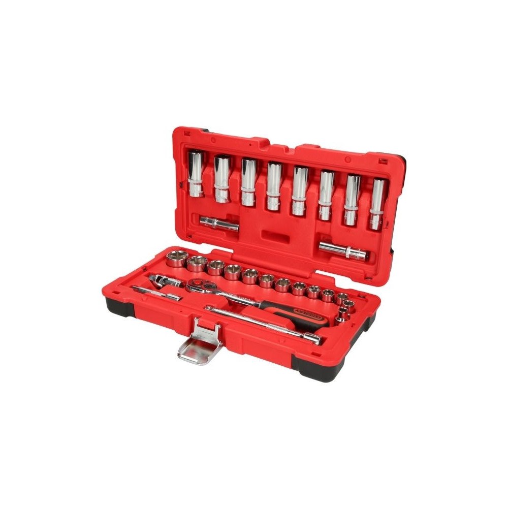KS Tools KS Tools 958.0627, Hylssats, 3/8", 27 huvuden, Kromvanadinst...