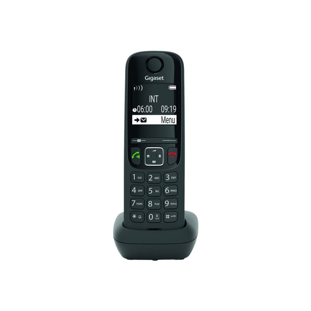 Gigaset Communications Gigaset AS690HX extra handenhet med nummerpresentation, svar...