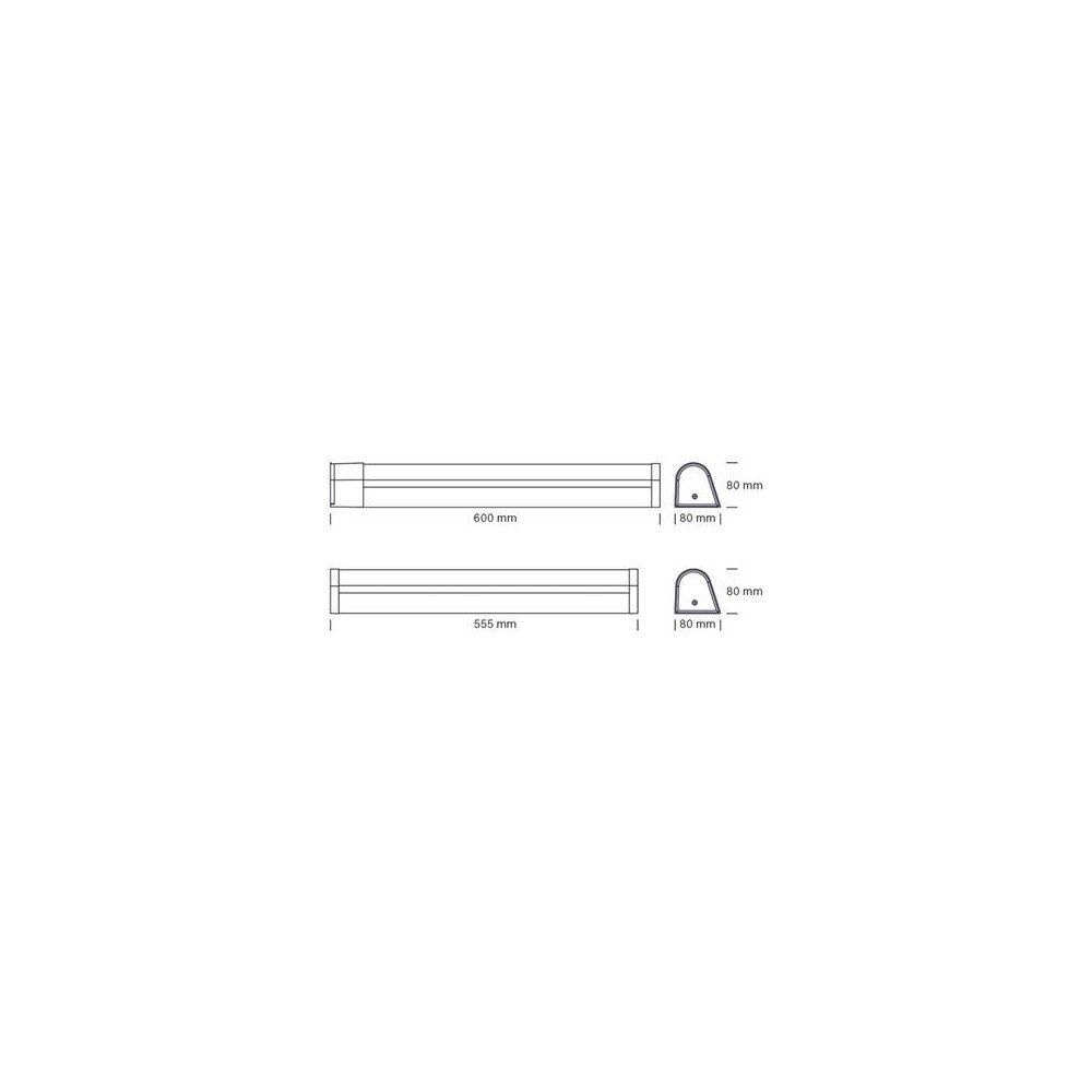 Nordtronic NORDTRONIC Bianka G2 LED-downlight 8W 2,7/3/4K CCT-omkopplar...