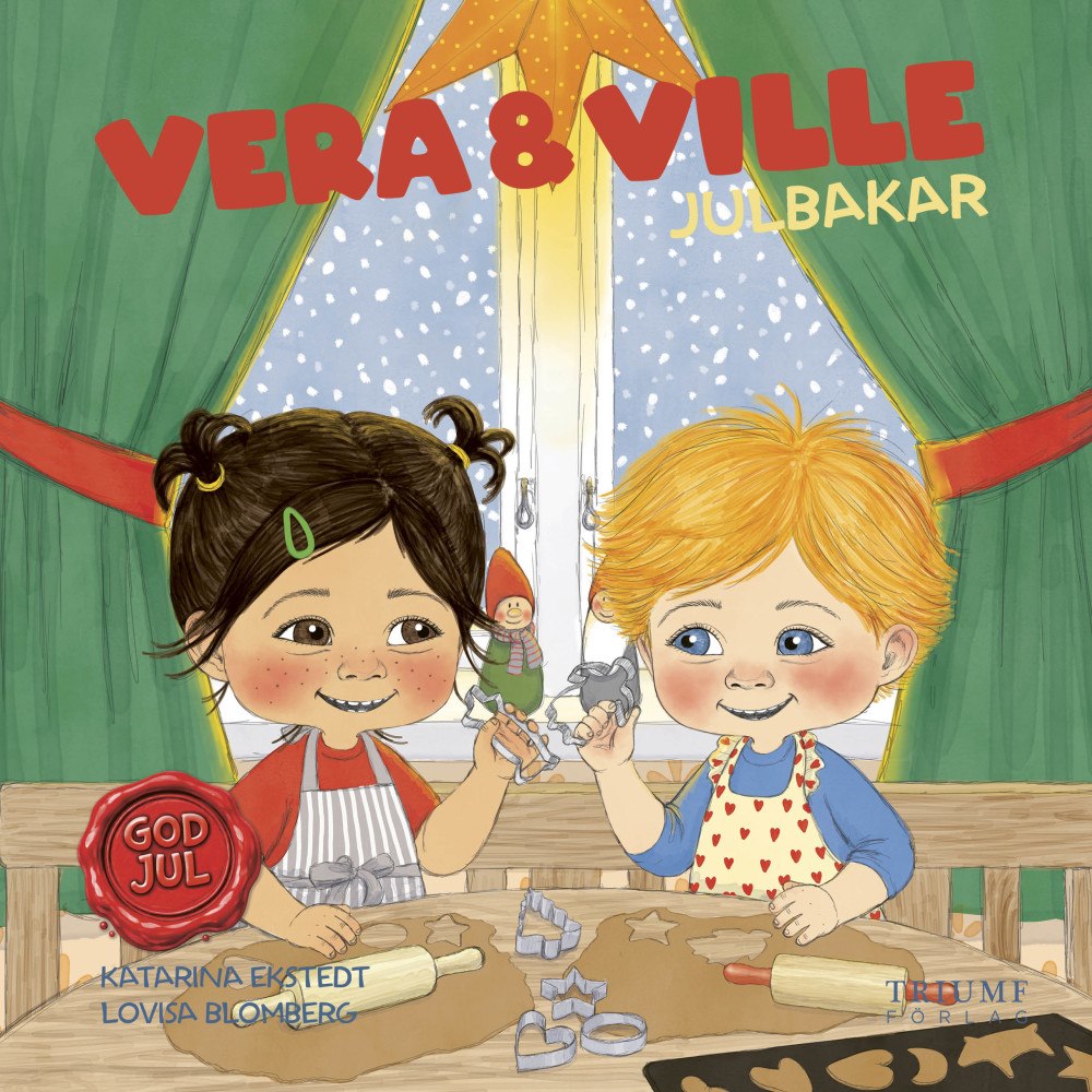 Katarina Ekstedt Vera och Ville julbakar (inbunden)