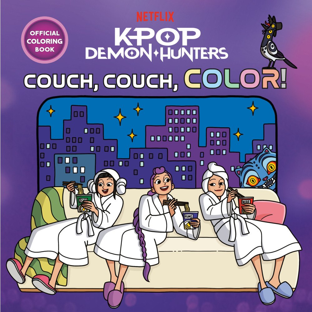 Random House KPop Demon Hunters: Couch, Couch, Color! Official Coloring Book (häftad, eng)