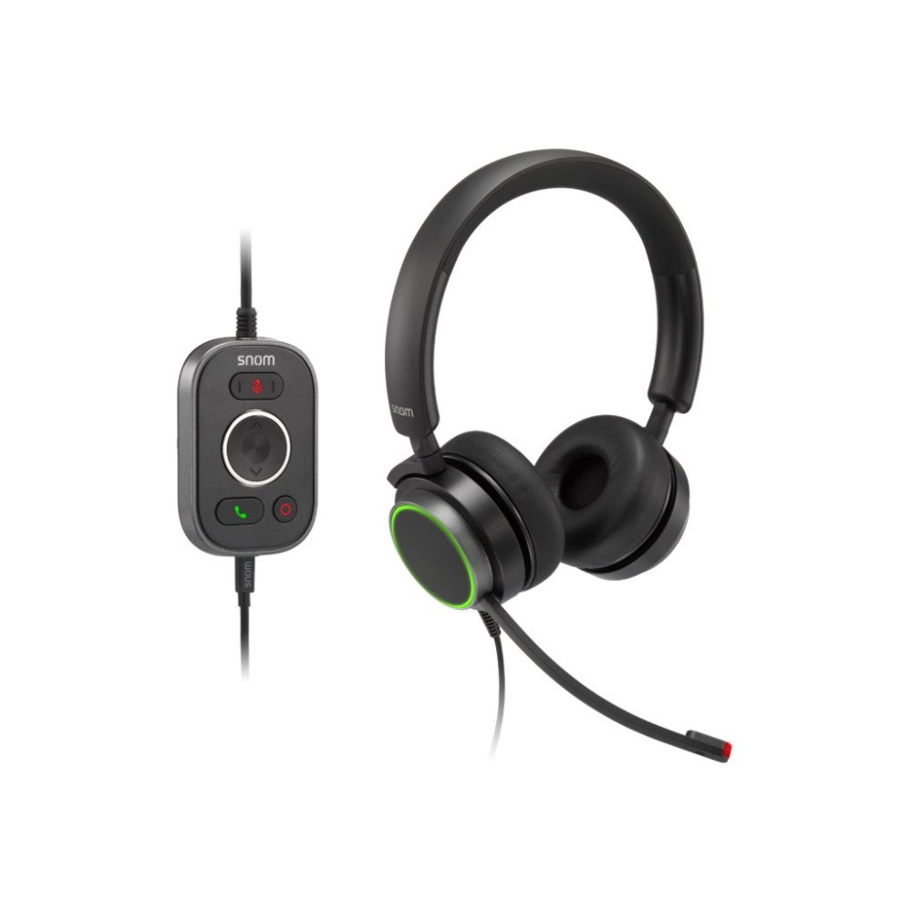 Snom snom A330D - headset - USB, 3,5 mm kontakt