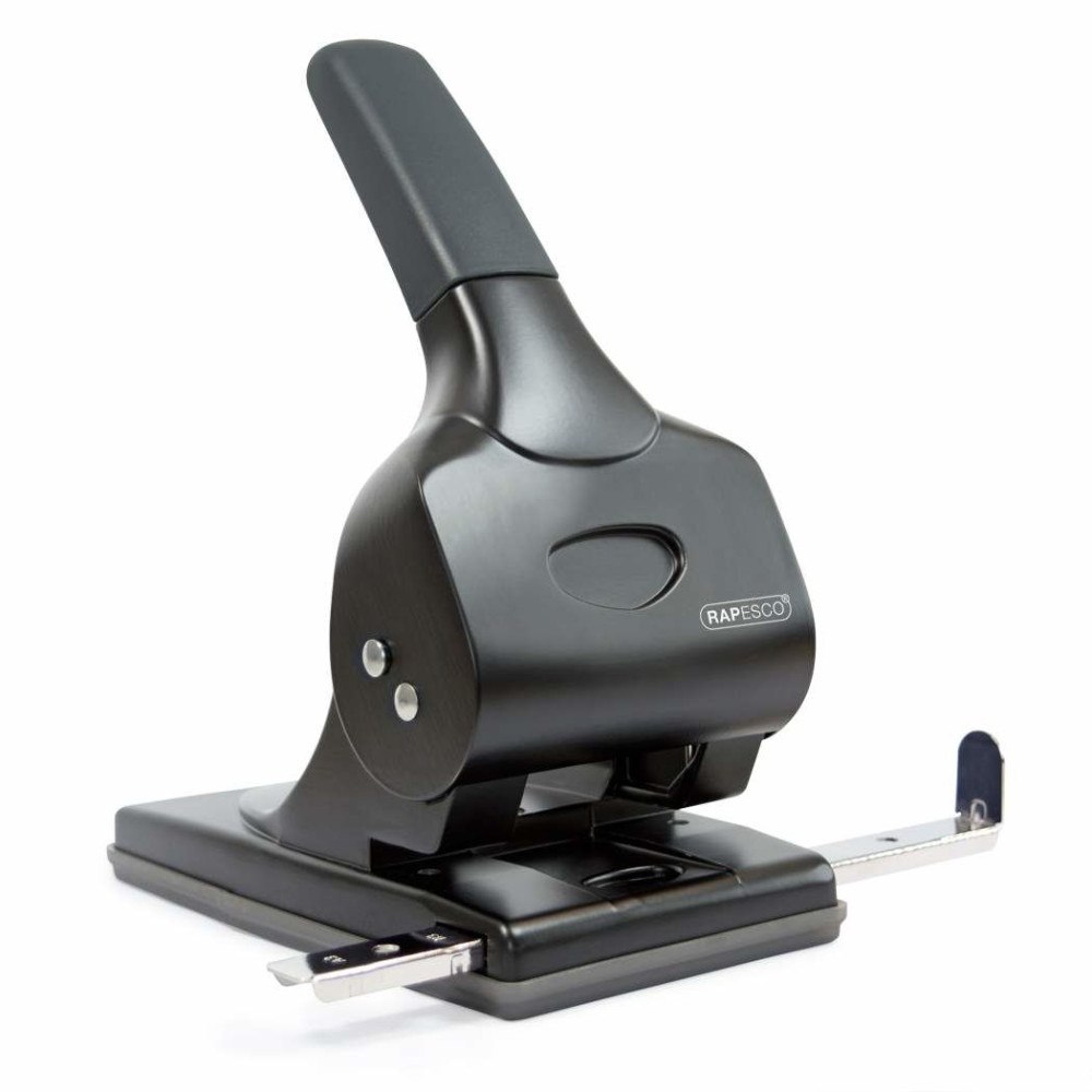 Rapesco Hålapparat, Rapesco® Alu 65 1015, 2-håls, metall, för 65 ark...