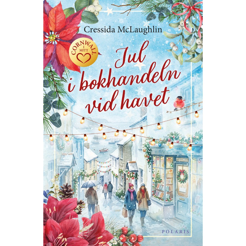 Cressida McLaughlin Jul i bokhandeln vid havet (bok, danskt band)