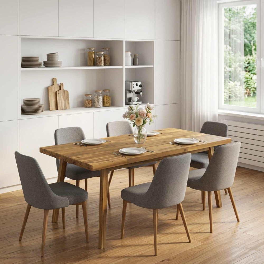 vidaXL Rektangulärt Bordsskiva 140 x 60 x 3,2 cm Rektangulär