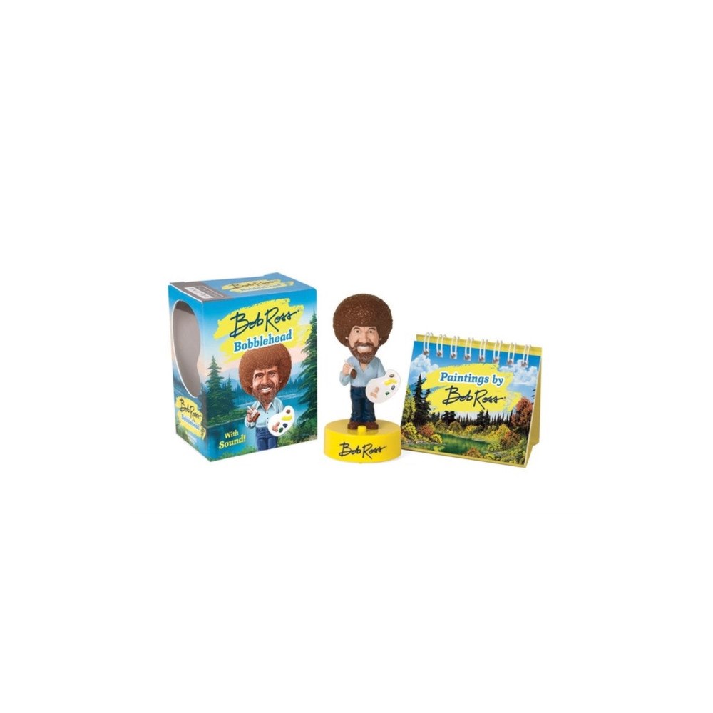 Running Press Bob Ross Bobblehead