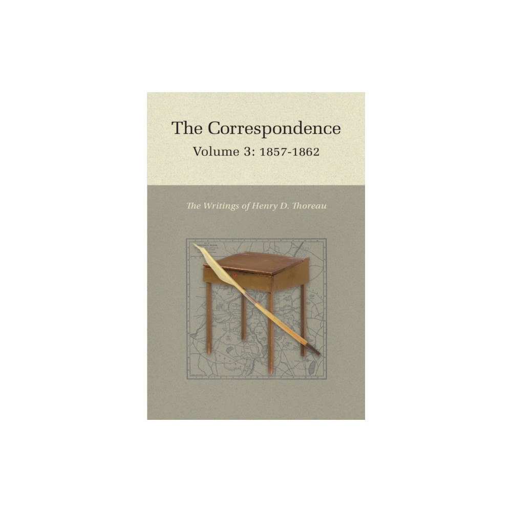 Princeton University Press The Correspondence of Henry D. Thoreau (inbunden, eng)