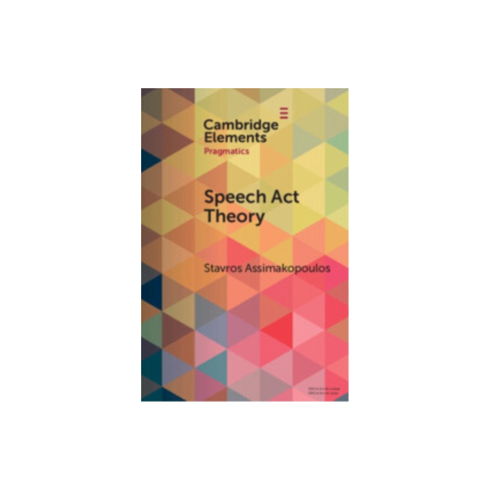 Cambridge University Press Speech Act Theory (häftad, eng)