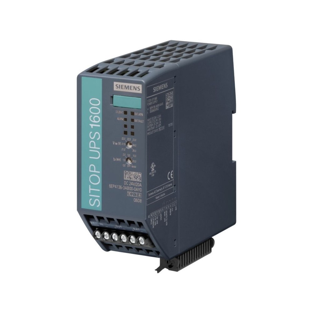 Siemens Siemens 6EP4136-3AB00-0AY0, Vänteläge (offline), 480 W, 18,5...