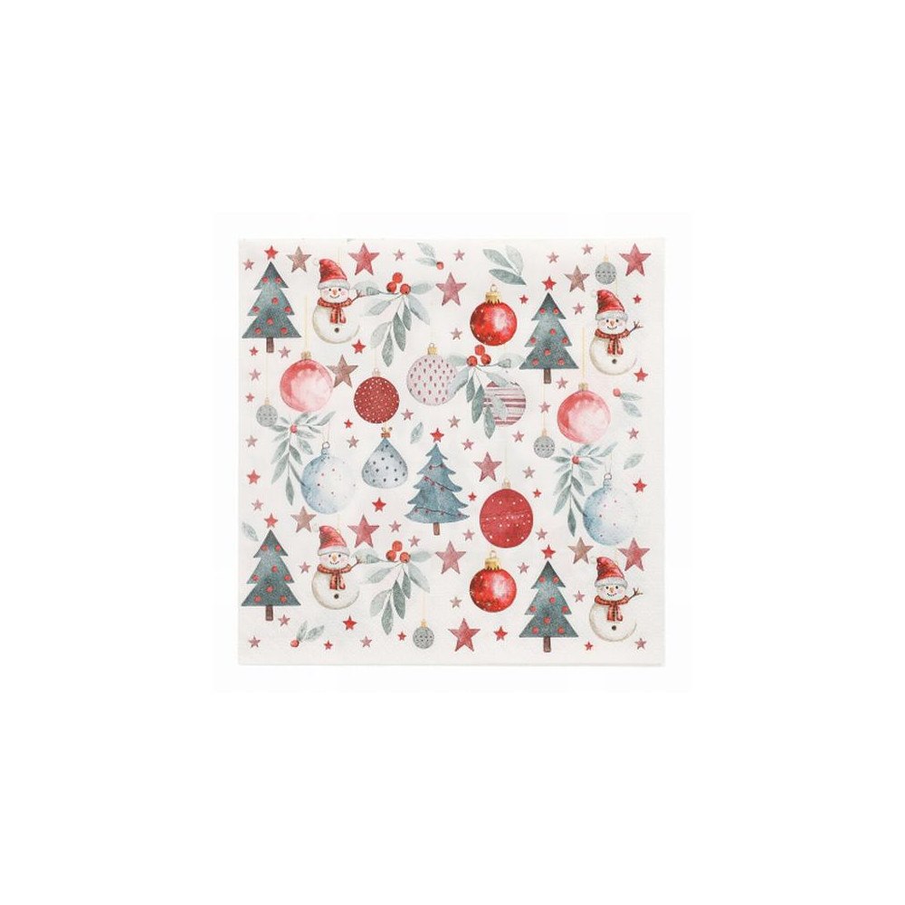 PAPSTAR Servett PAPSTAR Cold 3-lags 33cm 20/fp