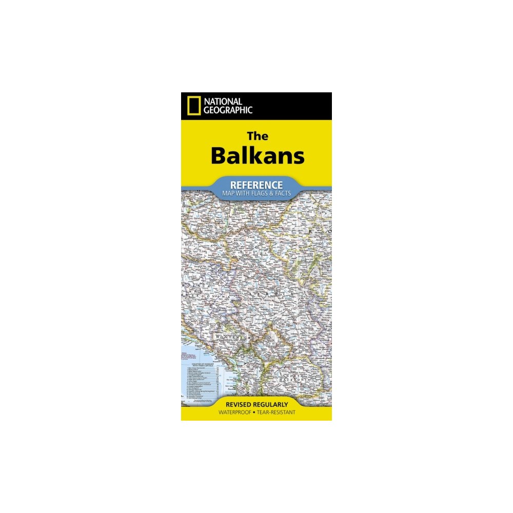 National Geographic Maps National Geographic Balkans Map