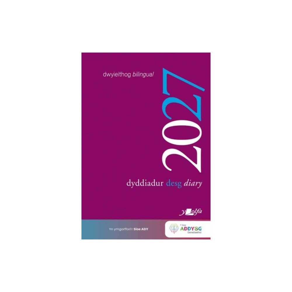 Y Lolfa Dyddiadur Desg A4 Y Lolfa A4 Desk Diary 2027 (inbunden, wel)